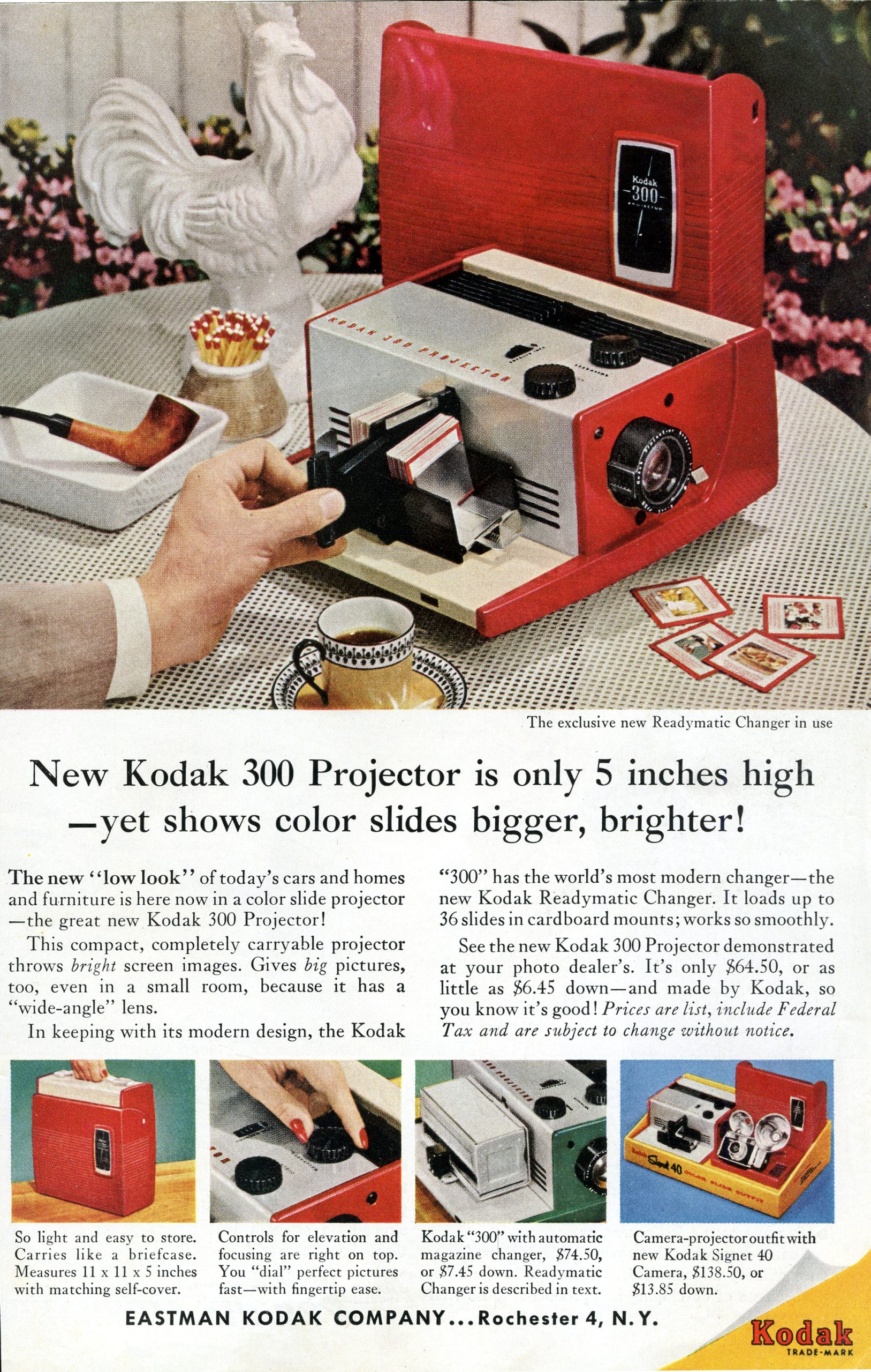 Kodak Slide Projector Ad – 1950s